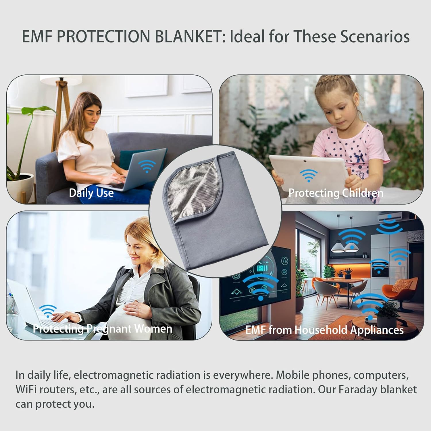 Pingtekor Faraday Blanket 18x21 EMF Protection