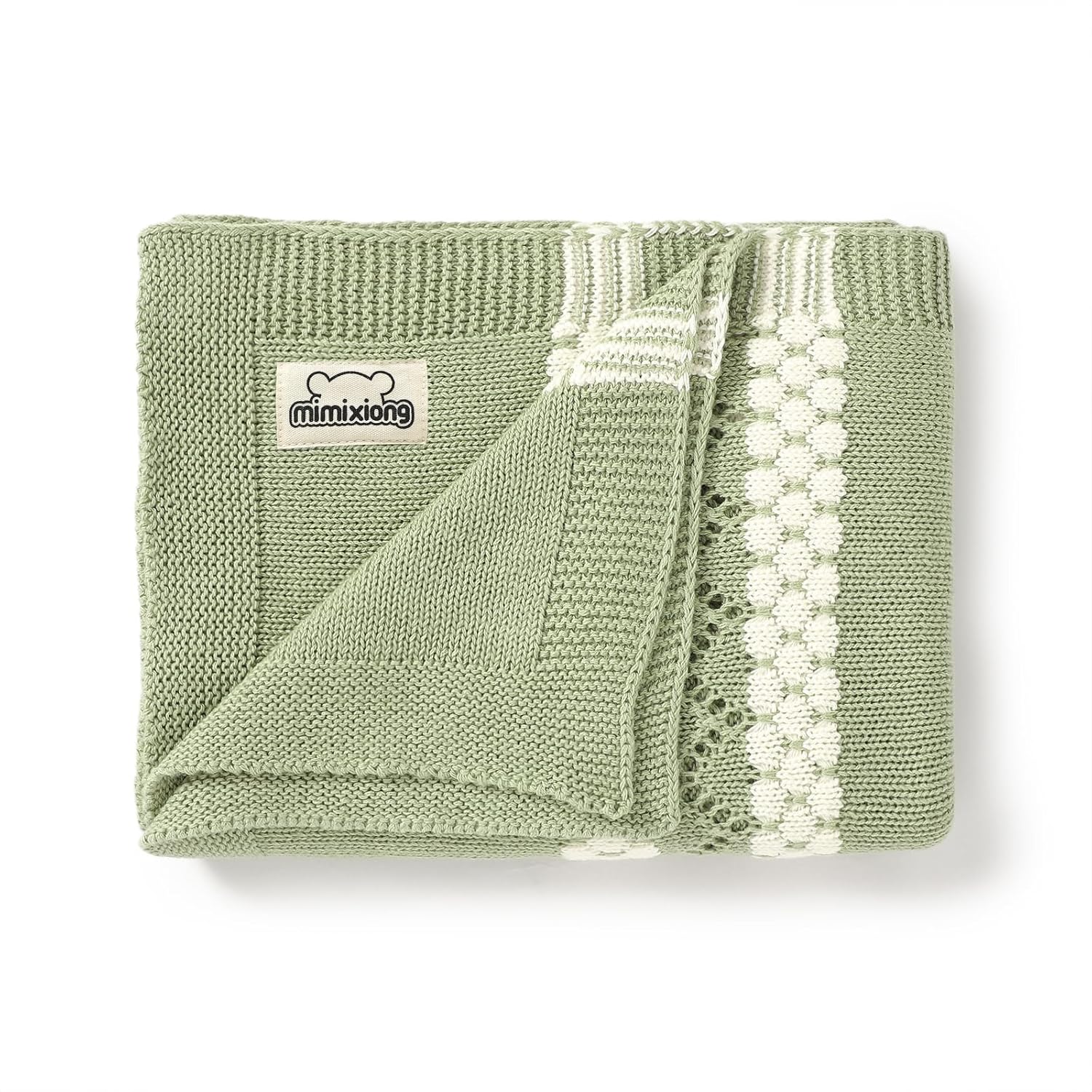 Mimixiong Soft Cotton Swaddling Blanket