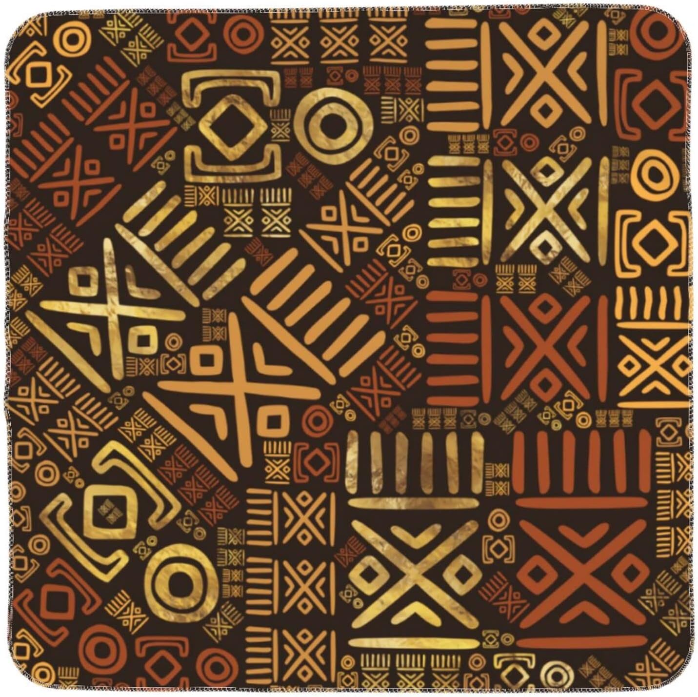 SUYGGCK African Pattern Baby Swaddling Blanket