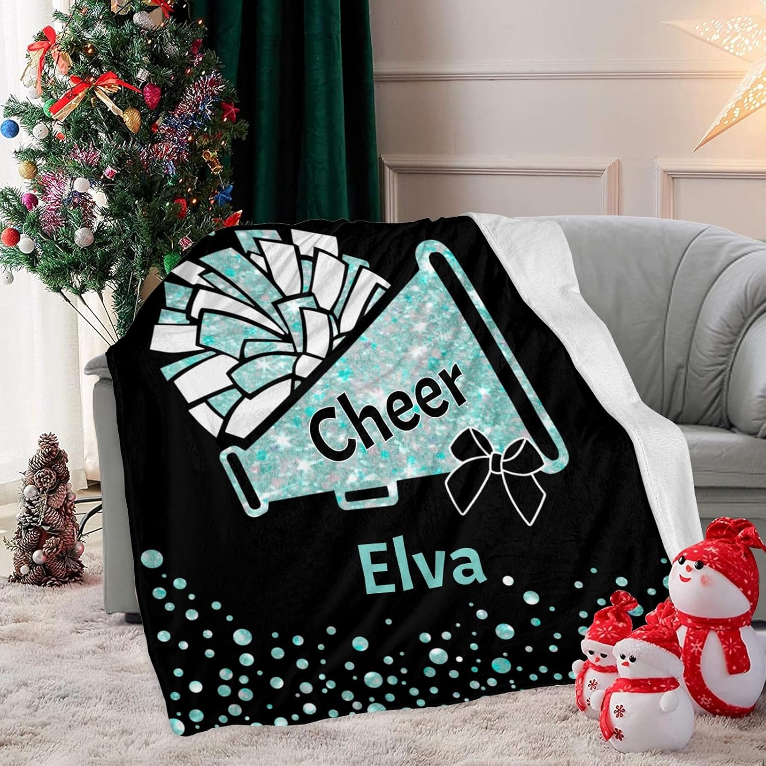 Zaaprint Custom Blanket with Name Text