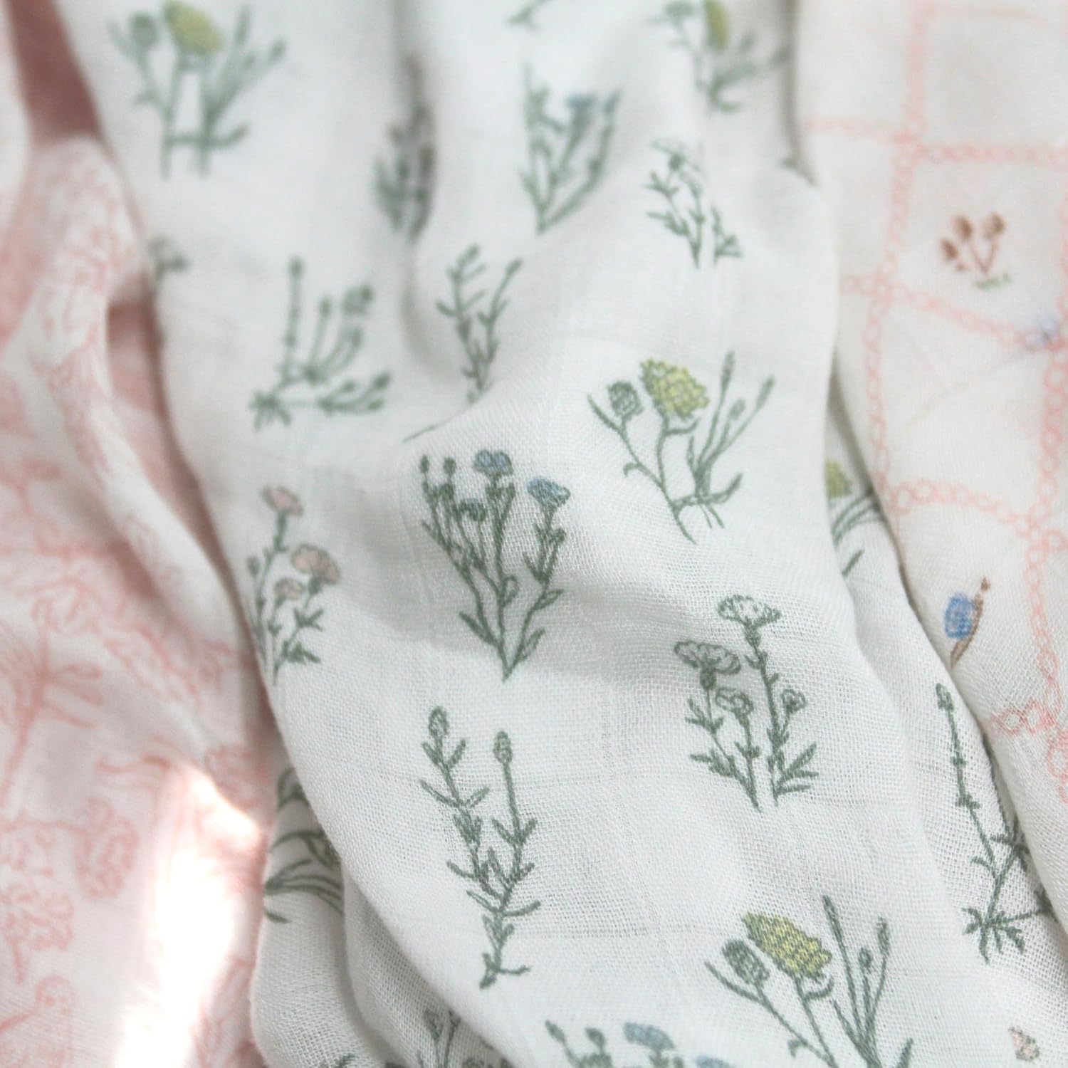 aden anais French Floral Swaddle Blanket 3 Pack 1