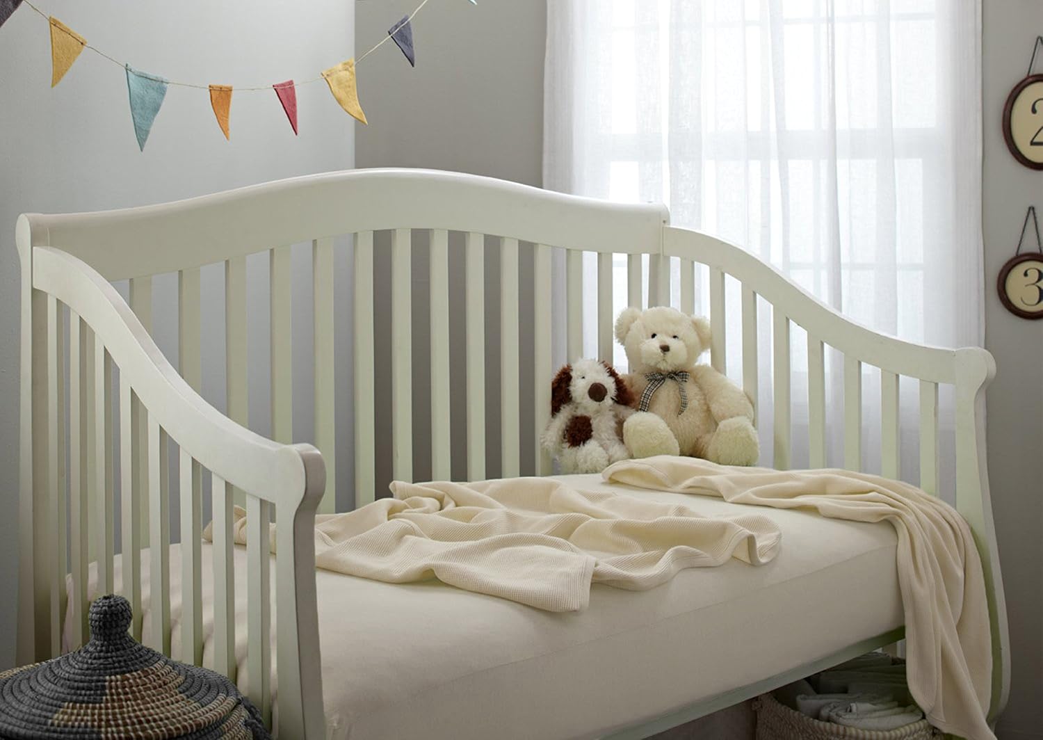 American Baby Company 100 Cotton Thermal Swaddle Blanket 30 x 40