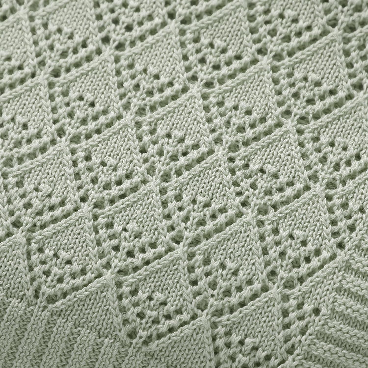 Neiwech 40x30 Inch Cotton Swaddle Blanket for Newborns
