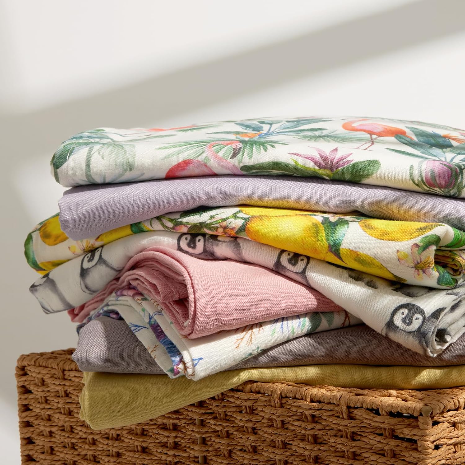 Momcozy Soft Muslin Swaddle Blankets 2 Pack