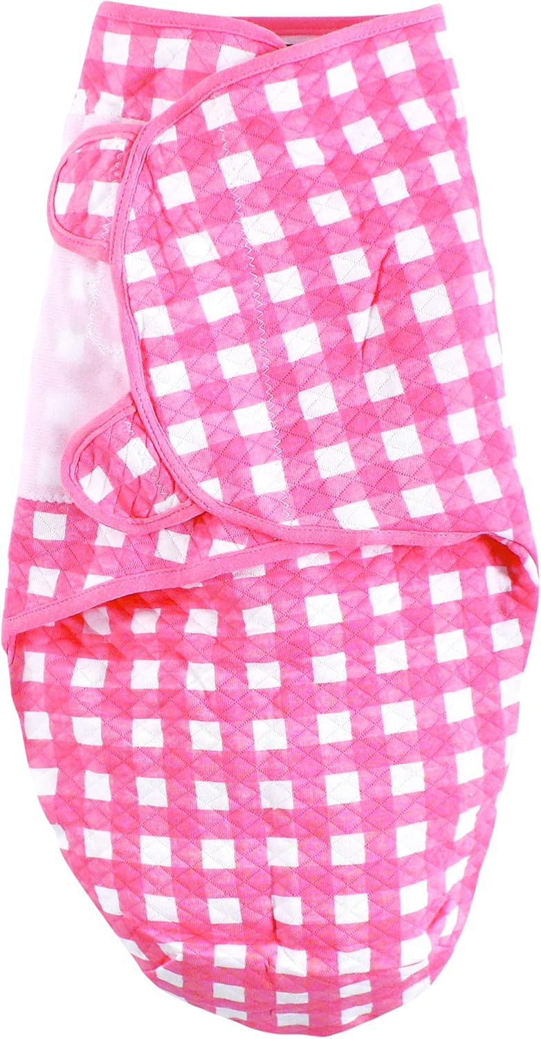 Hudson Baby Unisex Swaddle Wrap 3pk Farm Animals