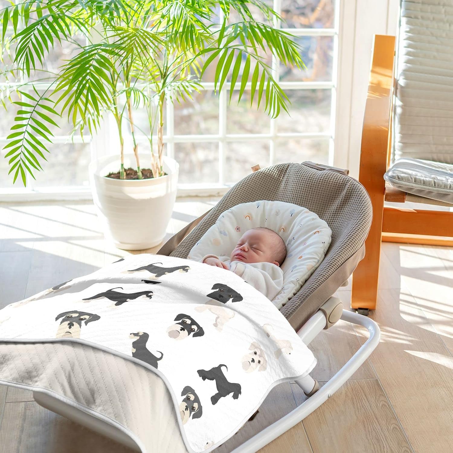 Soft Cotton Swaddle Blanket for Baby Pet 30x40 Inches