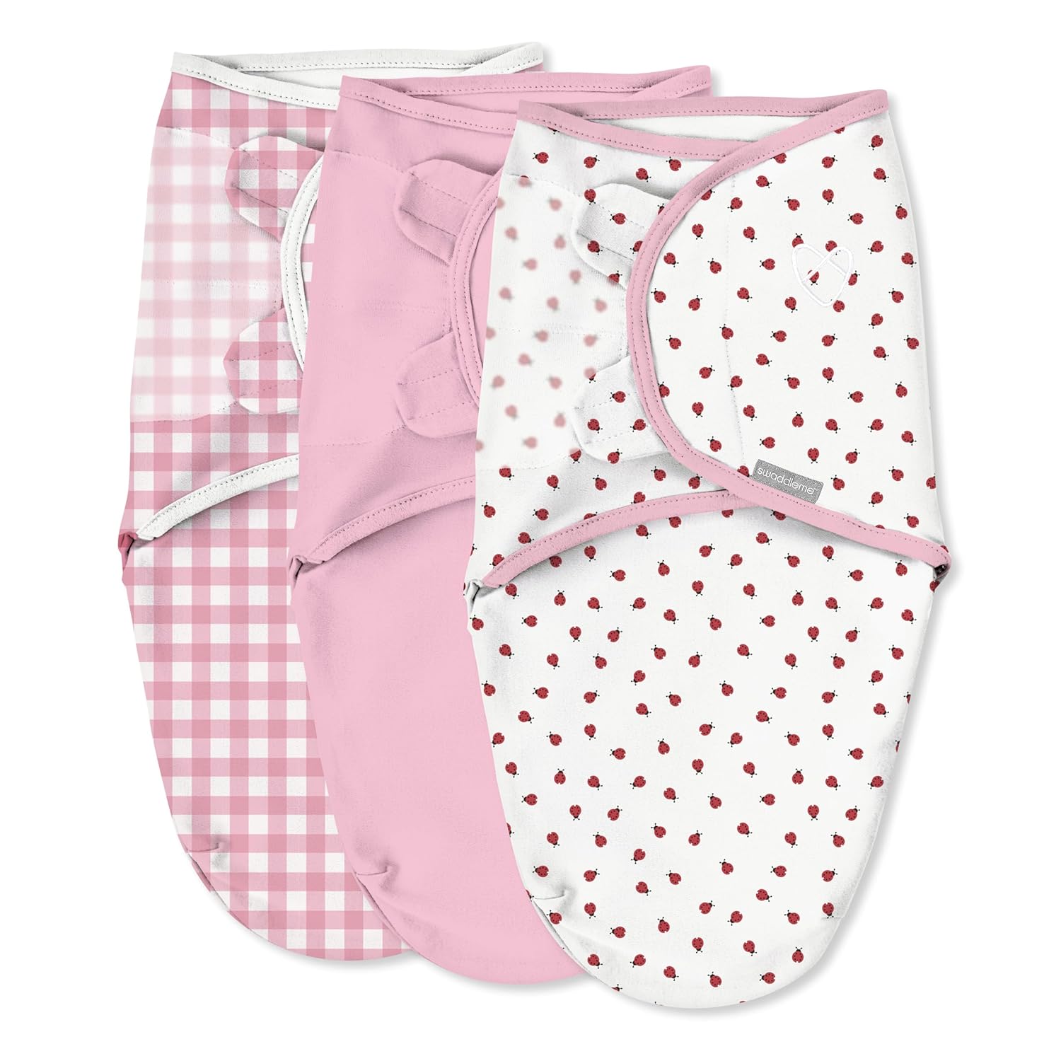 SwaddleMe Lady Bug Picnic Swaddle Blanket - 3-Pack 0-3 Months