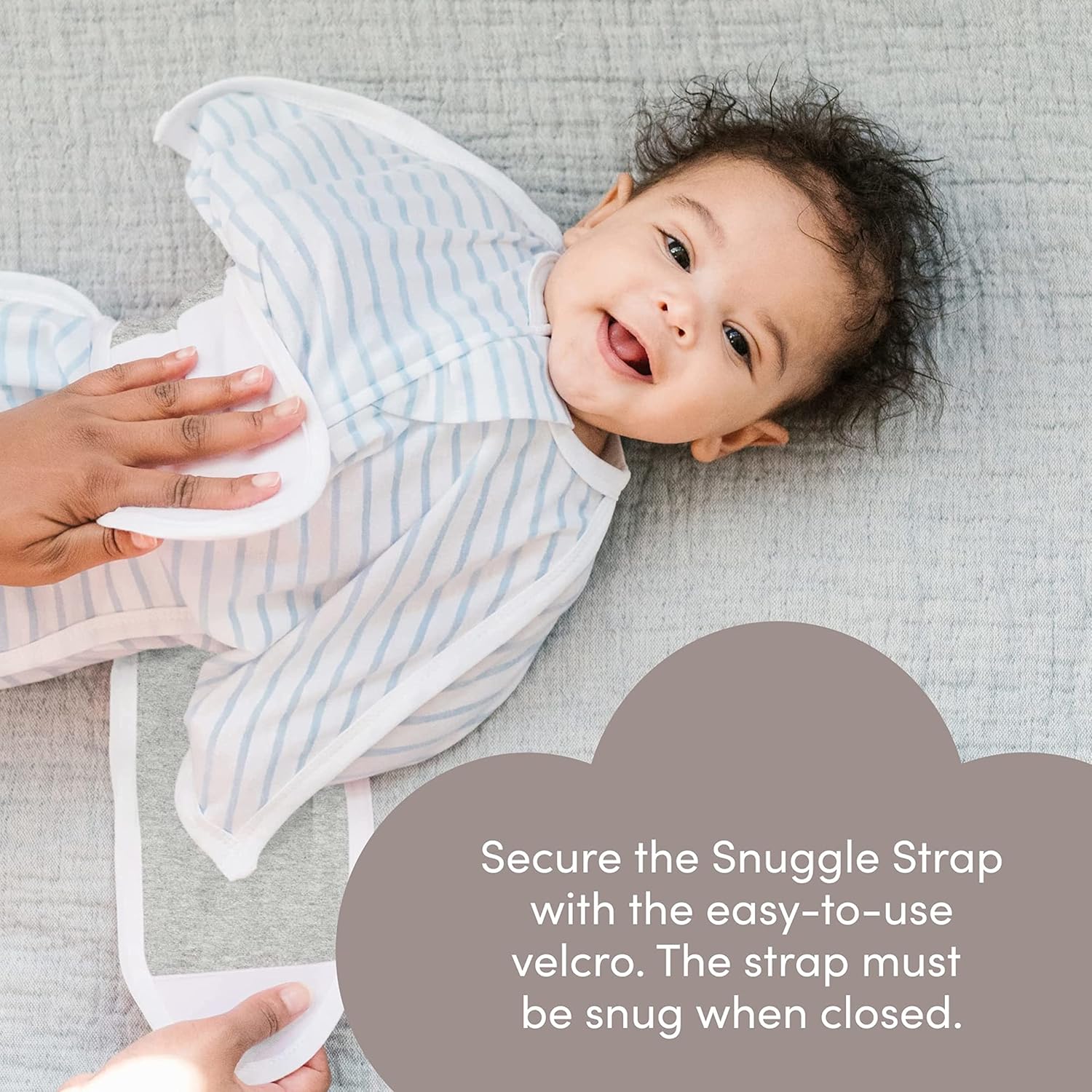 SleepingBaby Zipadee-Zip Transition Swaddle and Snuggle Strap Set
