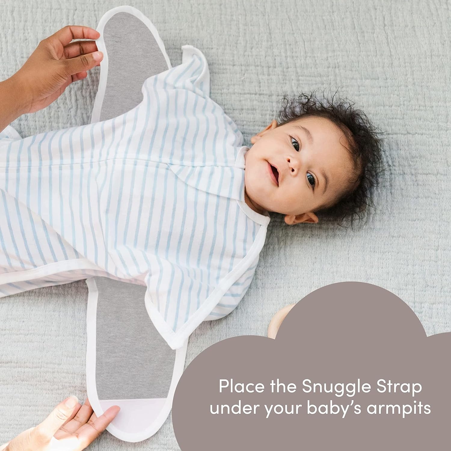 SleepingBaby Zipadee-Zip Transition Swaddle and Snuggle Strap Set
