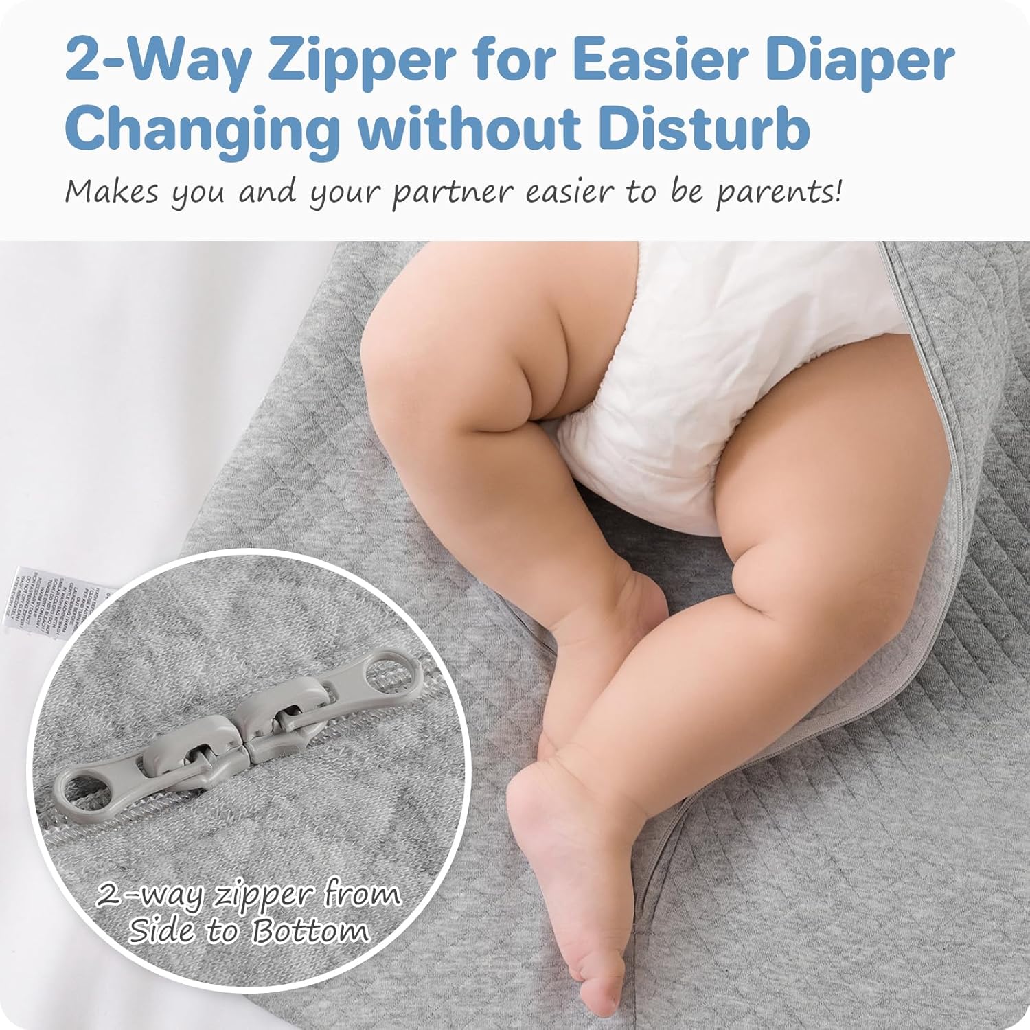 Cozy Baby Sleep Sack with Sleeves for 3-6 Months