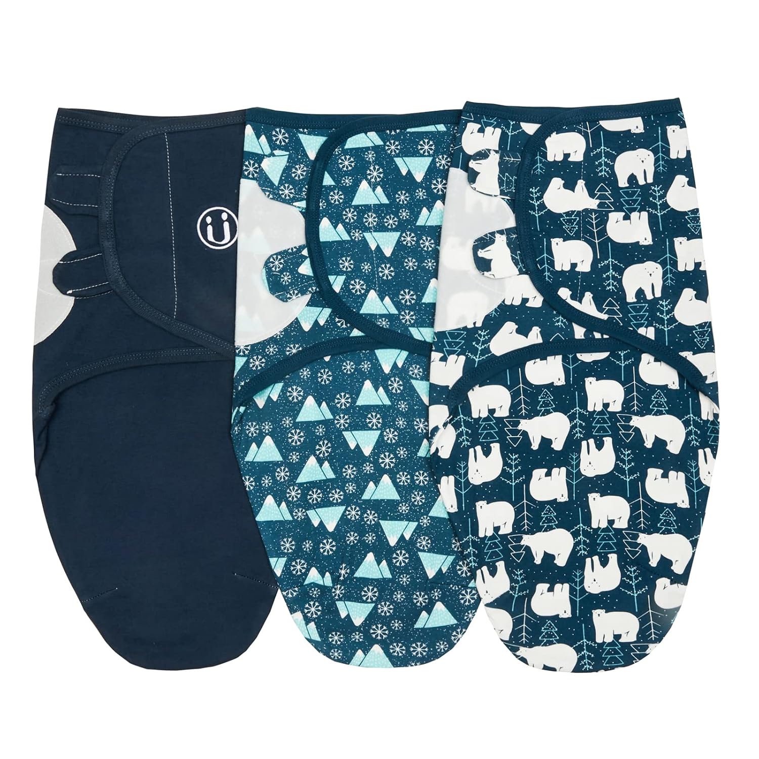 INSULAR Soft Cotton Swaddle Blanket 3 Pack
