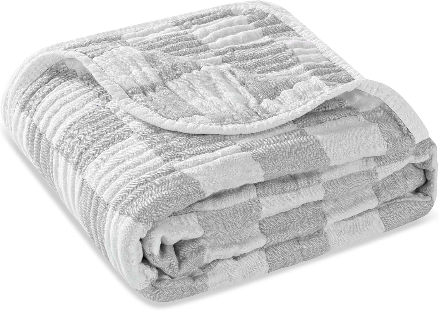 Ultra Soft Muslin Baby Blanket 43x43 Inches