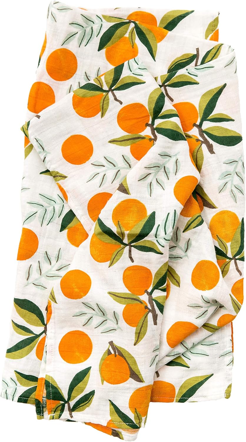 Clementine Kids Muslin Swaddles - Soft Reusable and Cozy