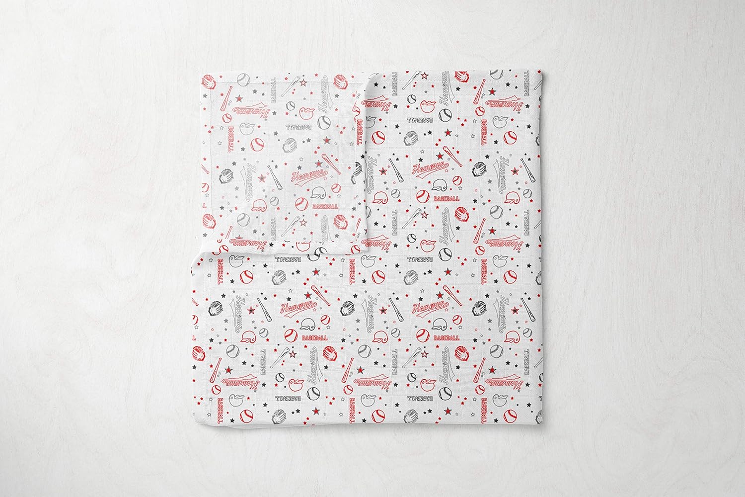 Bacati 4 Pack Swaddle Blankets for Boys
