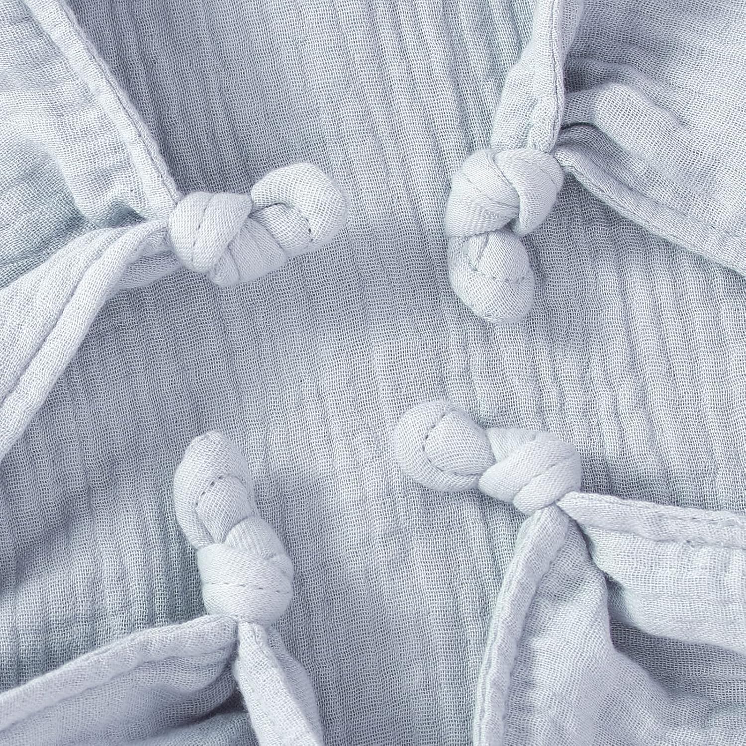 Okdiy Organic Cotton Bunny Lovey for Newborn Baby