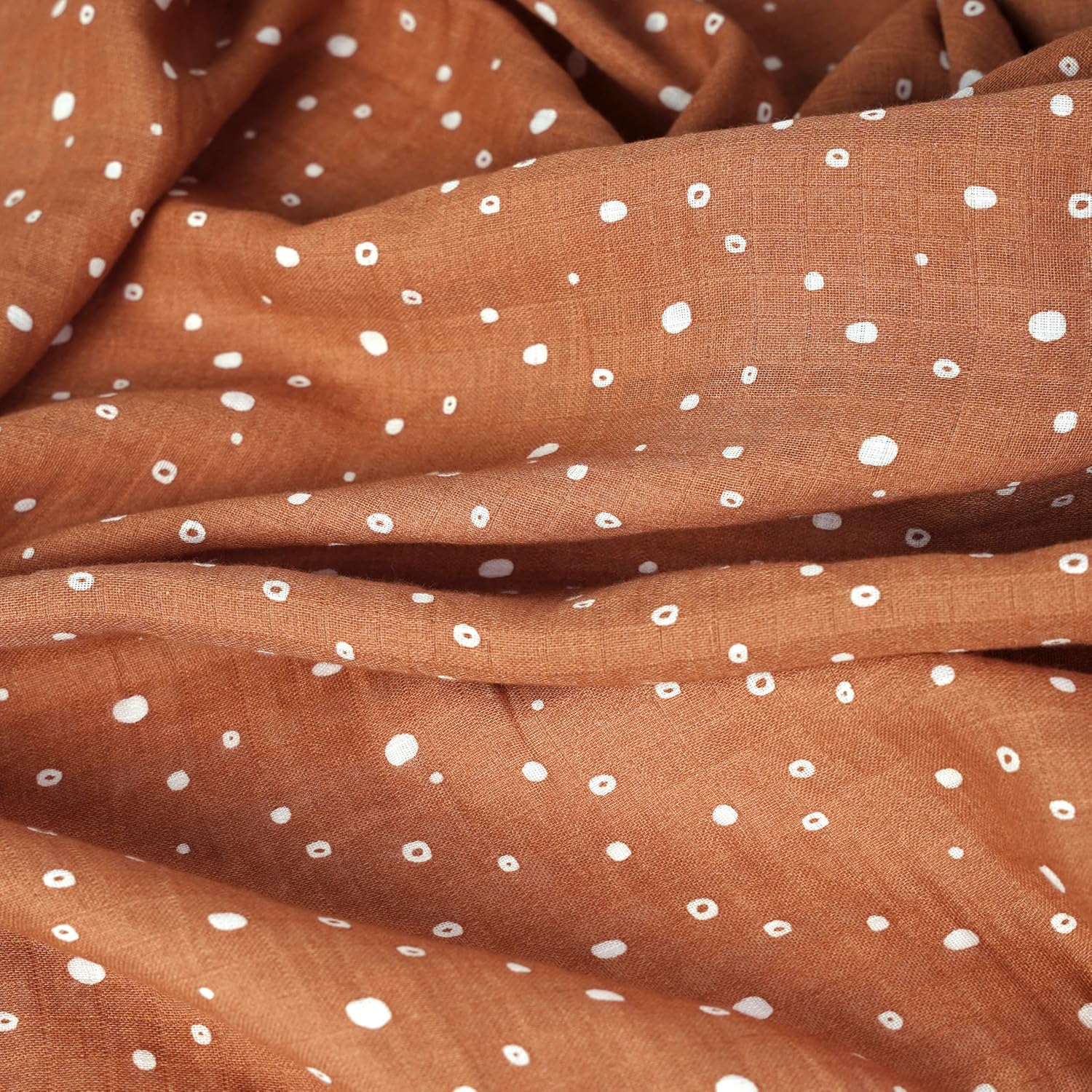 Gerber Baby 2-Pack Muslin Blanket Boho Rainbow Polka Dots