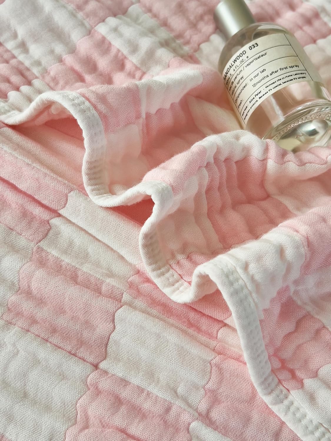 Ultra Soft Cozy Cotton Muslin Swaddle Blanket 41x41