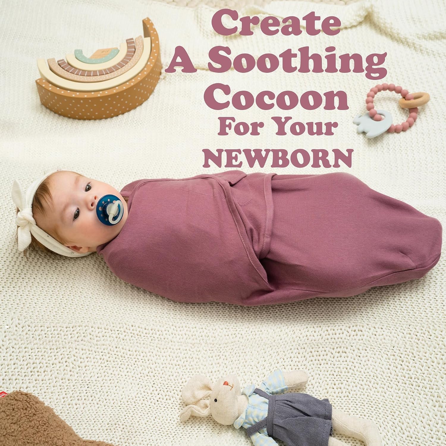 Bublo Baby Swaddles 4-Pack Adjustable Sleep Sack