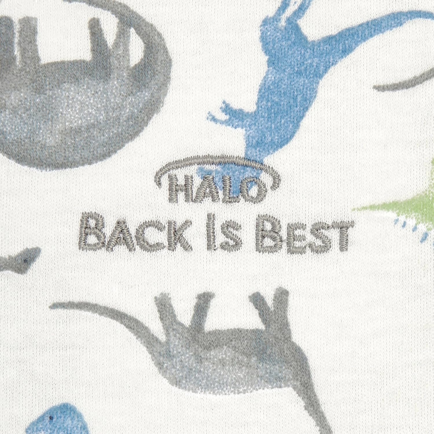 HALO SleepSack Dino Print 100 Cotton 0-6 Months