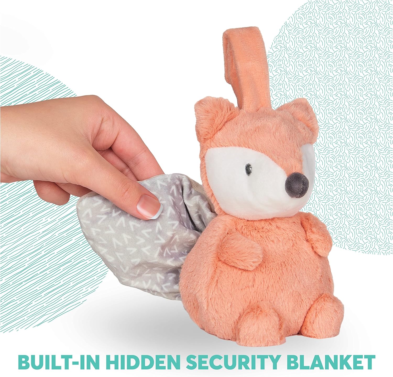 GUND Baby Lil Luvs Tuck-Away Lovey Fox