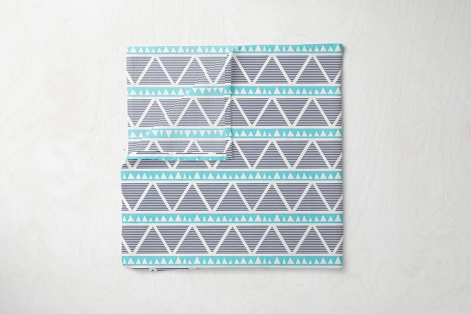 Bacati Liam Aztec Swaddling Blankets 4 Piece Cotton Muslin