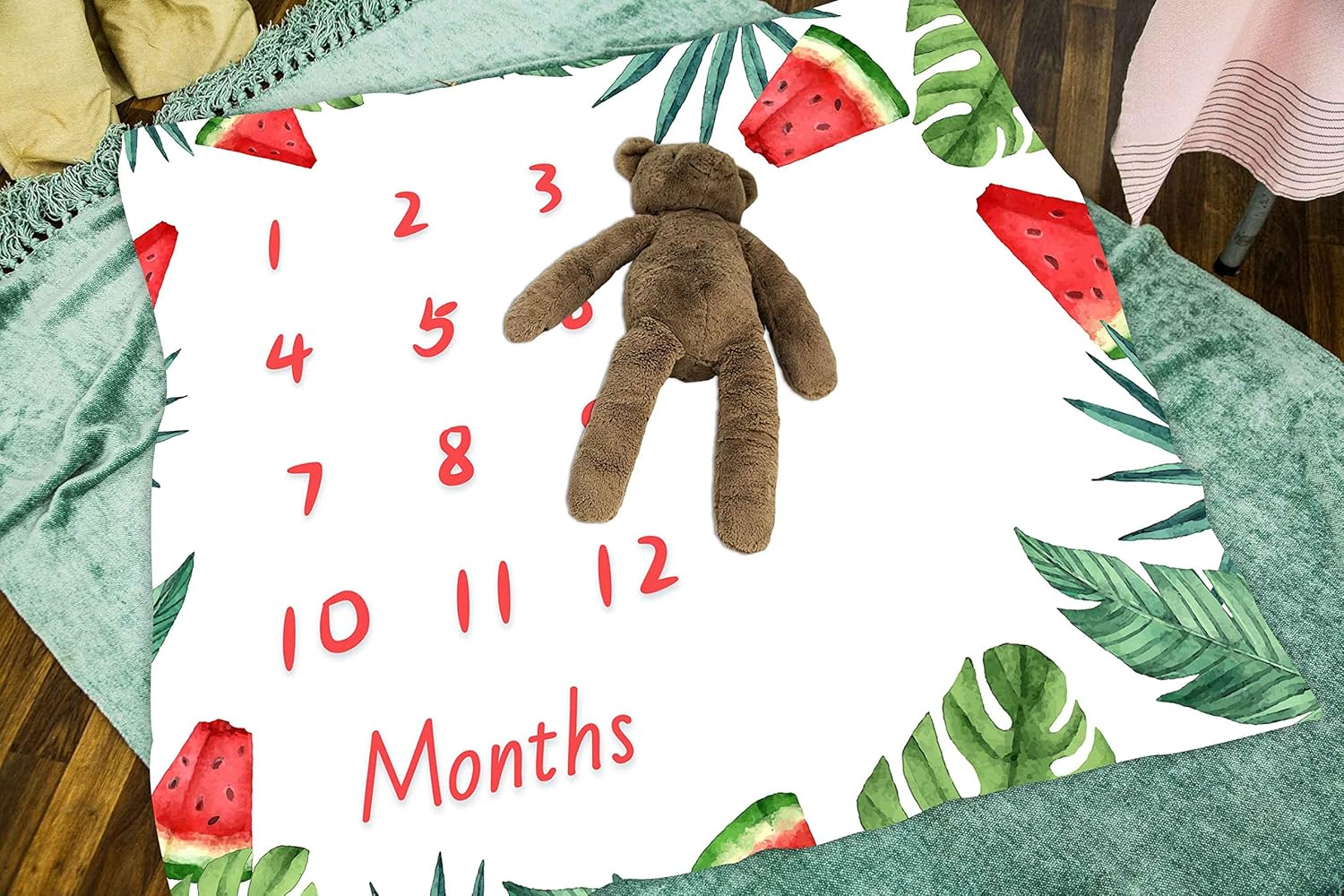 LYLYCTY Baby Milestone Memory Blanket 48x40 Inch
