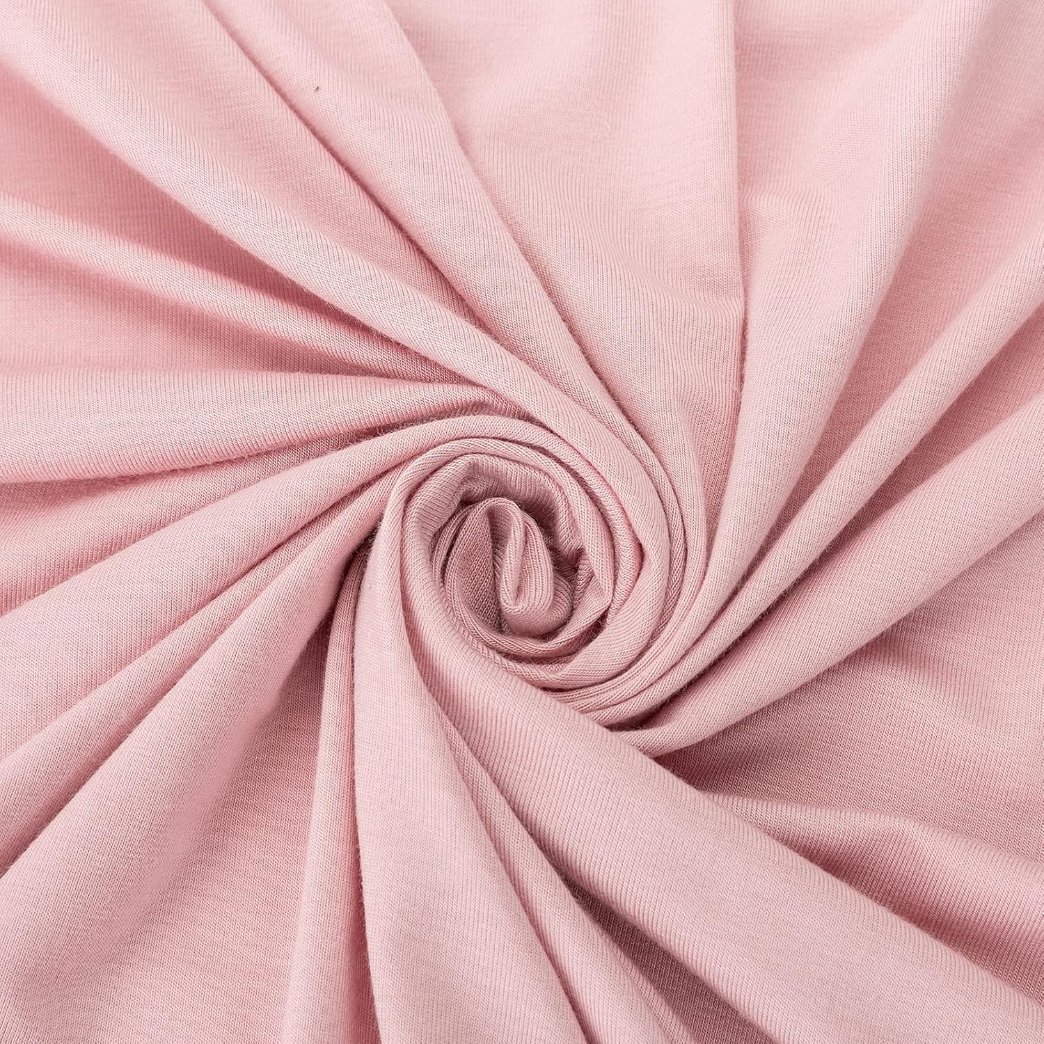 Kloovete Large Swaddle Blanket with Knotted Hat for Newborns