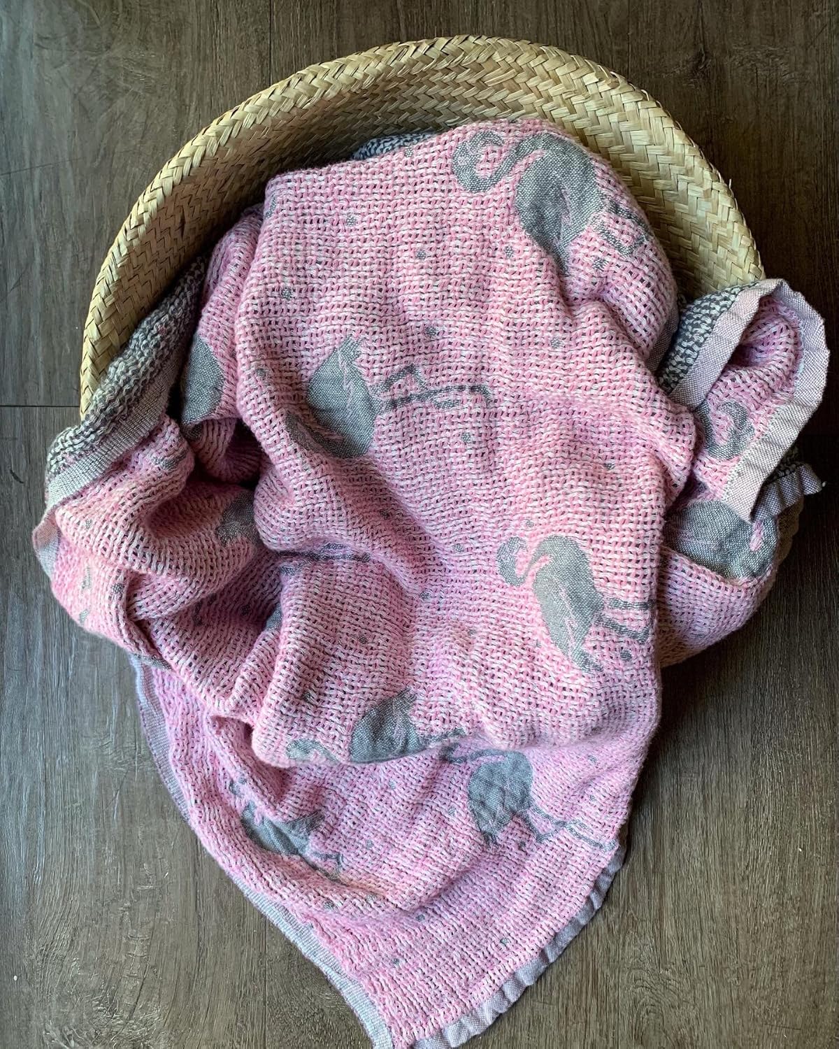 LeylAri Toddler Crib Blanket - Flamingo