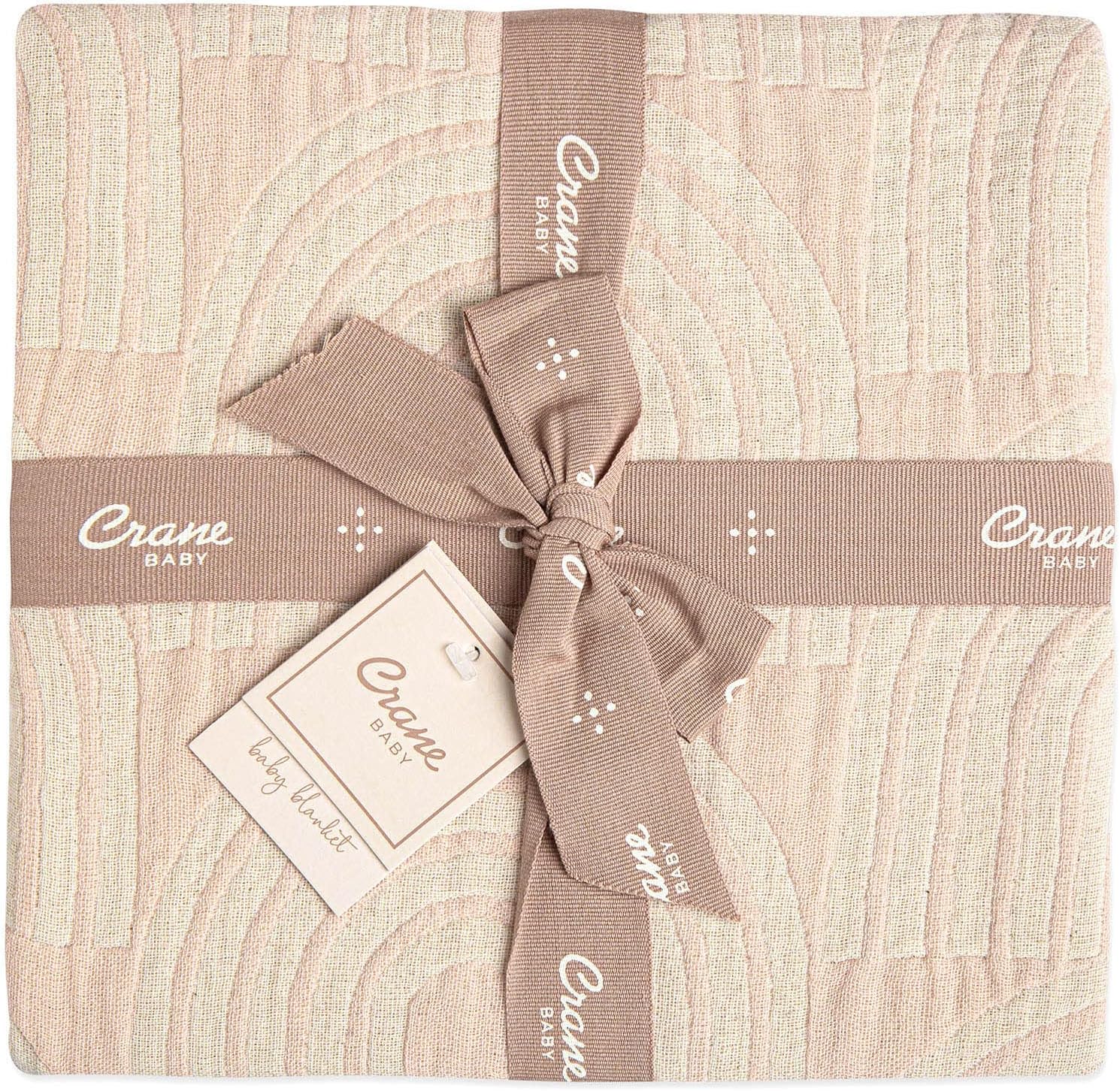 Crane Baby Rainbow Blanket 30 x 40