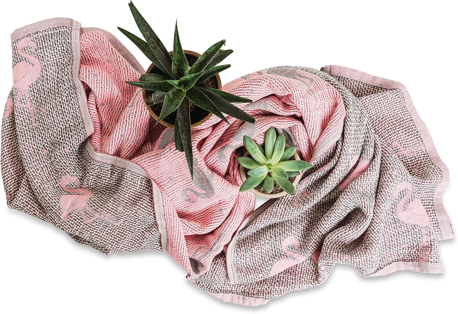 LeylAri Toddler Crib Blanket - Flamingo