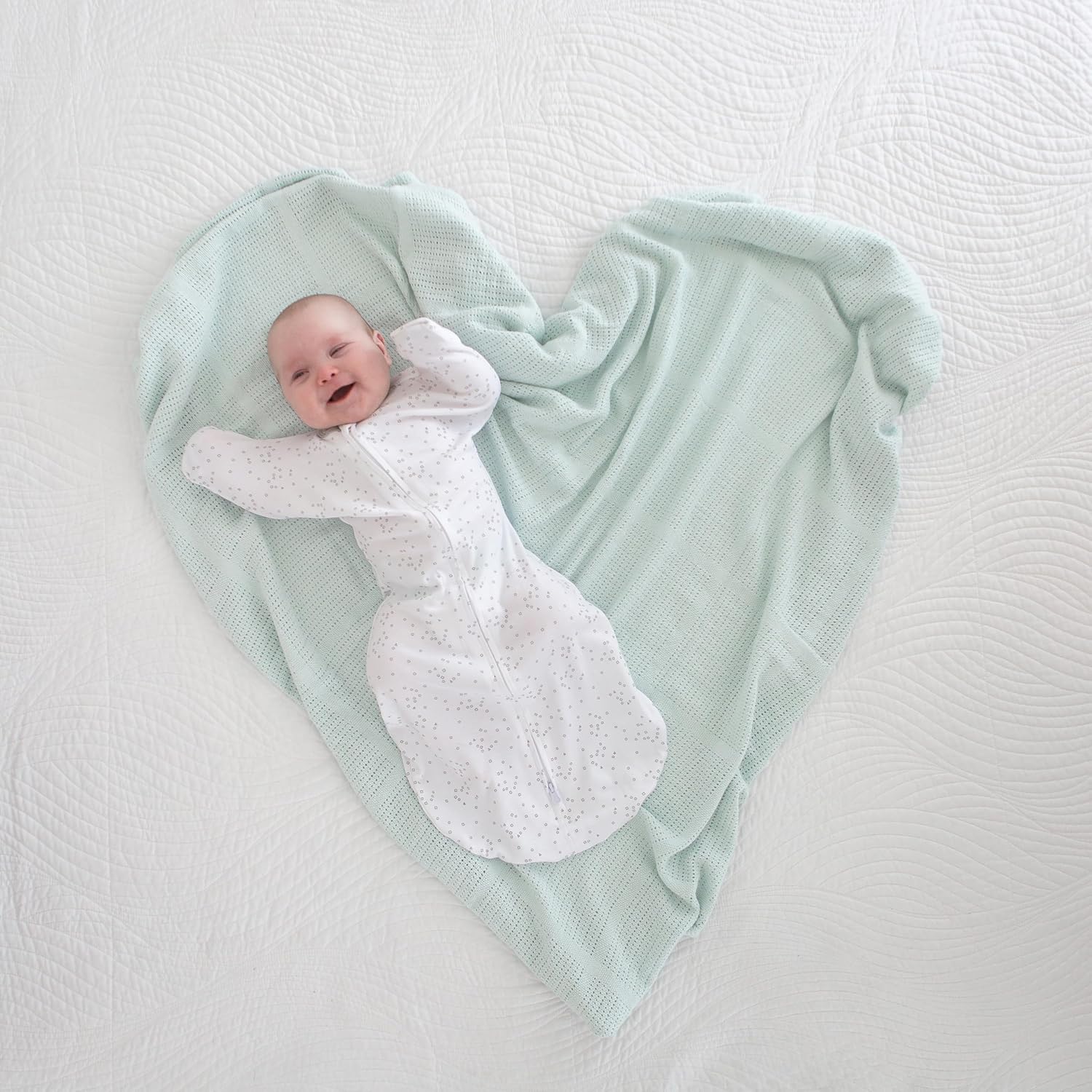 Amazing Baby Soft SeaCrystal Cellular Blanket